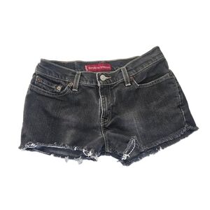 Levi Cut Offs 518 Superlow Black
